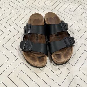 Birkenstock Black Arizona Sandals
